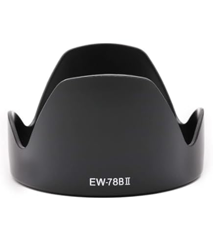 キヤノンレンズフードEW-78B、EF28-135IS対応